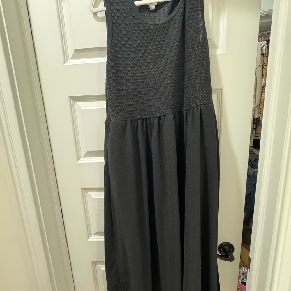 Black midi Sleeveless Dress- a new day- Target- women’s large